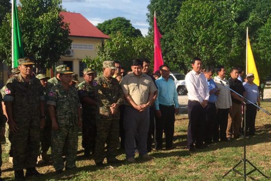 ដំណើទស្សន:កិច្ចរបស់ឯកឧត្តមរដ្ឋមន្រ្តីក្រសួងបរិស្ថាន ទៅកាន់កងវរ:សេនាធំថ្មើរជើងអន្តរាគមន៍លេខ៤២