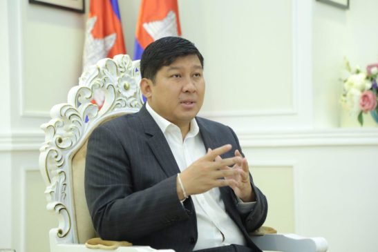 ឯកឧត្តម សាយ សំអាល់ រដ្ឋមន្ត្រីក្រសួងបរិស្ថាន ទទួលជួបសវនការជាមួយប្រតិភូមកពីក្រសួងបរិស្ថានជប៉ុន មូលនិធិបរិស្ថានសកល (GEC) និងតំណាងក្រុមហ៊ុនMinebeaMitsumi