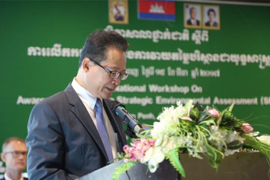 សិក្ខាសាលាថ្នាក់ជាតិស្តីពី ការលើកកម្ពស់យល់ដឹងការវាយតម្លៃបរិស្ថានជា យុទ្ធសាស្ត្រ