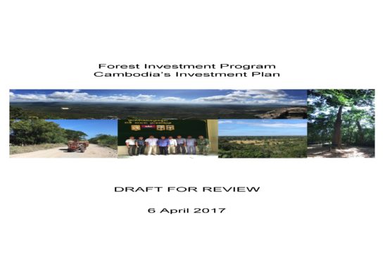 សេចក្តីសង្ខេប នៃគម្រោងសំណើផែនការវិនិយោគព្រៃឈើកម្ពុជា