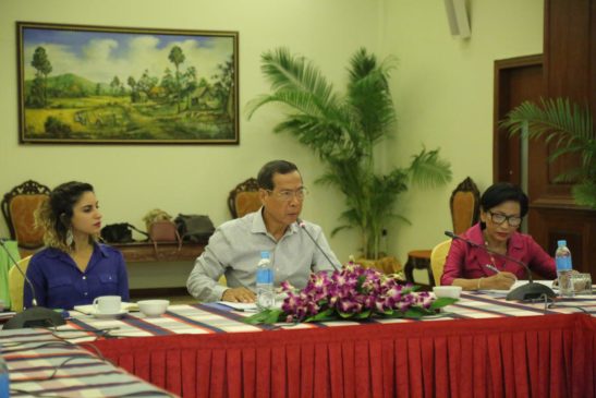 កិច្ចប្រជុំលើកទី៥របស់ក្រុមប្រឹក្សាភិបាលគម្រោងជម្រុញភាពធន់របស់សហគមន៍ជនបទរស់នៅក្នុងតំបន់ការពារធម្មជាតិទៅលើការប្រែប្រួលអាកាសធាតុនៅកម្ពុជា