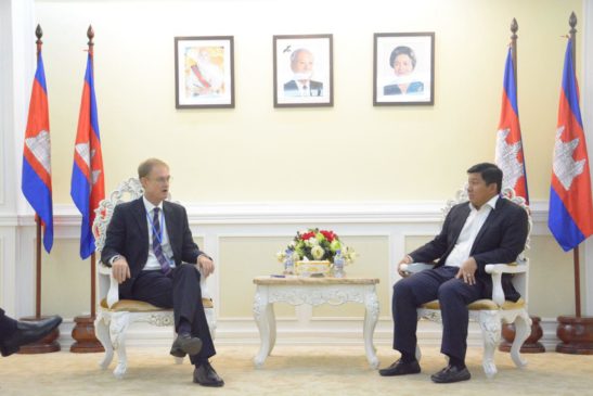 រដ្ឋមន្ត្រីបរិស្ថាន និង UNDP ពិភាក្សាលើថាមពលបៃតង