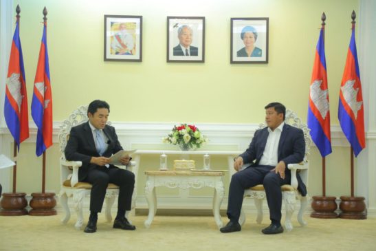 រដ្ឋមន្ត្រីបរិស្ថានជួប ពិភាក្សាការងារជាមួយប្រធានJICAផ្តោតលើការគ្រប់គ្រងតំបន់ការពារធម្មជាតិ កិច្ចគាំពារបរិស្ថាន និងការគ្រប់គ្រងសំណល់