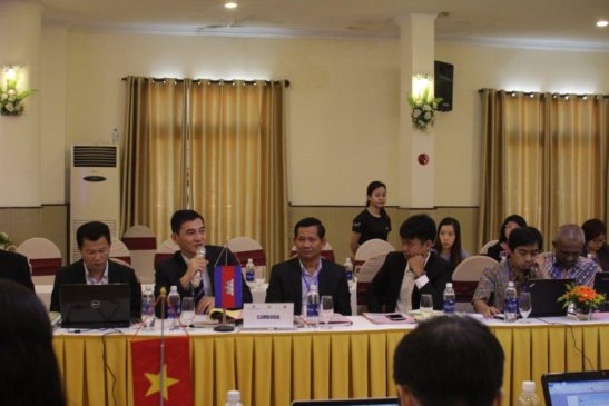 មន្ត្រីជំនាញតំបន់ឆ្នេររបស់កម្ពុជាចូលរួមកិច្ចប្រជុំក្របខណ្ឌអាស៊ានស្តីពីការប្រែប្រួលអាកាសធាតុឆ្នេរសមុទ្រតំបន៊អាស៊ាន