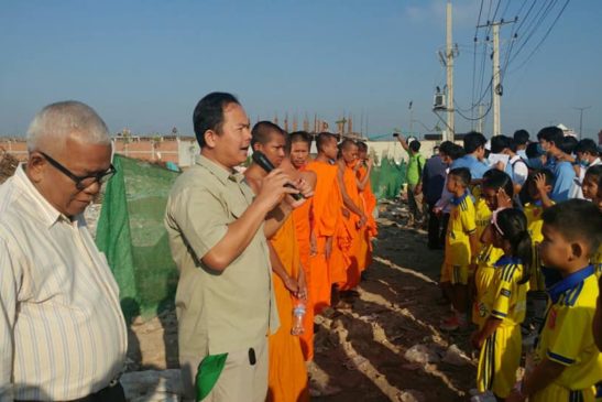 មន្ទីរបរិស្ថានរាជធានីភ្នំពេញ និងប្រជាពលរដ្ឋ រួមទាំងព្រះសង្ឃ លុបបំបាត់ដេប៉ូសំរាមក្នុងខណ្ឌជ្រោយចង្វា