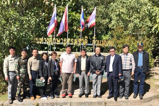 រដ្ឋមន្ត្រីក្រសួងបរិស្ថាន បានដឹកនាំប្រតិភូធ្វើទស្សនកិច្ចសិក្សាទៅកាន់ឧទ្យានជាតិដយថានុន ប្រទេសថៃ