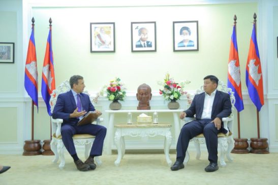 ឯកឧត្តម សាយ សំអាល់ រដ្ឋមន្រ្តីក្រសួងបរិស្ថាន បានអនុញ្ញាតទទួលជួបប្រតិភូអង្គការសត្វព្រៃ និងរុក្ខជាតិអន្តរជាតិ