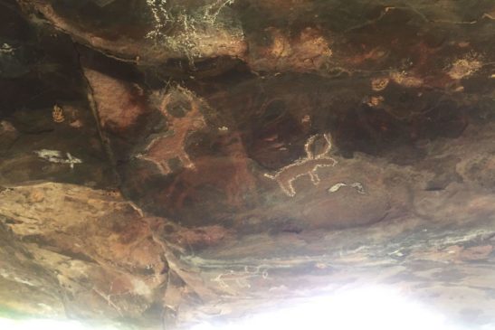 គំនូរប្រវត្តិសាស្ត្ររបស់មនុស្សមានអាយុកាលជាង៣០០០ឆ្នាំត្រូវបានរកឃើញនៅតំបន់ឧទ្យានជាតិជួរភ្នំក្រវាញកណ្តាល