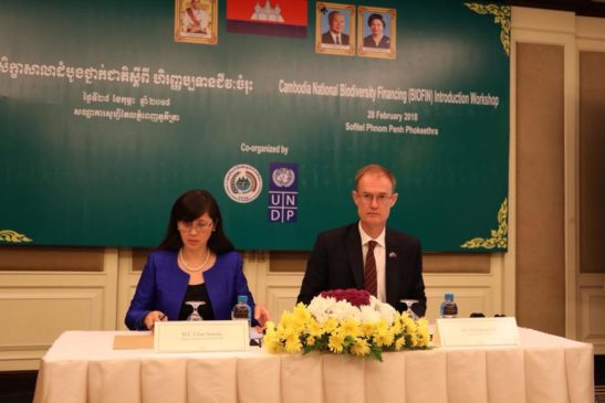 ក្រុមប្រឹក្សាជាតិអភិវឌ្ឍន៍ដោយចីរភាពរៀបចំសិក្ខាសាលាថ្នាក់ជាតិដំបូងស្តីពី ហិរញ្ញប្បទានជីវៈចម្រុះ