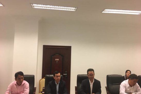 ឯកឧត្តម អ៊ាង សុផល្លែត អនុរដ្ឋលេខាធិការក្រសួងបរិស្ថាន បានអនុញ្ញាតឱ្យតំណាងក្រុមហ៊ុន Laumes International Circuit ចូលជួបពិភាក្សាការងារ