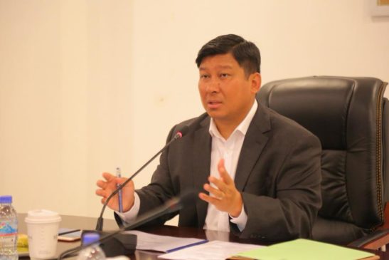 រដ្ឋមន្ត្រីក្រសួងបរិស្ថានដឹកនាំកិច្ចប្រជុំកែសម្រួលប្លង់មេអភិវឌ្ឍន៍របស់ក្រហ៊ុនសុខាអូតែលនៅឧទ្យានជាតិបូកគោ