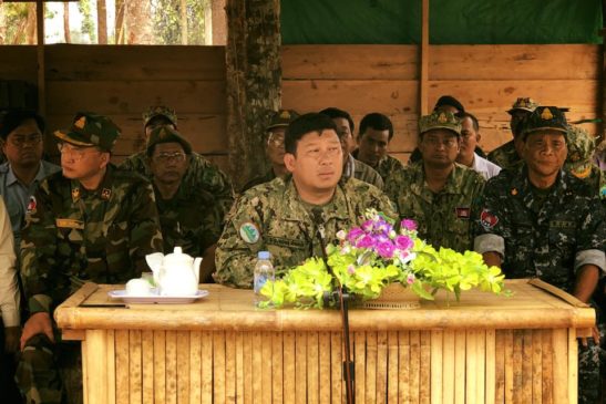 ឯកឧត្ដម សាយ សំអាល់ រដ្ឋមន្រ្តីក្រសួងបរិស្ថានបានអញ្ជើញចុះសួរសុខទុក្ខនាយទាហាន នាយទាហានរង និងពលទាហាន