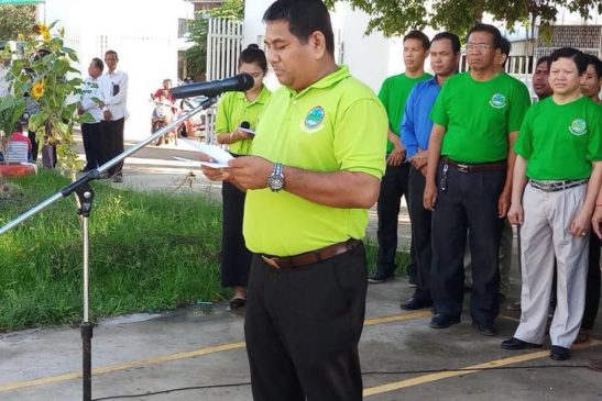 មន្ទីរបរិស្ថានបានរៀបចំទិវាបរិស្ថានជាតិ បរិស្ថានពិភពលោក ក្រោមប្រធានបទ«យើងរួមគ្នាកាត់បន្ថយការប្រើប្រាស់ថង់ប្លាសស្ទិច»