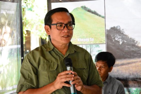 ពិធីចែកសម្ភារៈសម្រាប់ផ្តល់សេវកម្មទេសចរណ៍ធម្មជាតិ ដល់សហគមន៍តំបន់ការពារធម្មជាតិអេកូទេសចរណ៍ស្ទឹងអារ៉ែងខេត្តកោះកុង