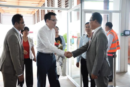 អនុរដ្ឋមន្ត្រីនៃក្រសួងអេកូឡូស៊ី និងបរិស្ថានចិន បំពេញទស្សនកិច្ចនៅកម្ពុជា