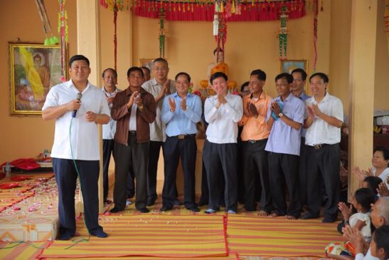 ឯកឧត្តម សាយ សំអាល់ រដ្ឋមន្រ្តីក្រសួងបរិស្ថាន នៅថ្ងៃទី ៦ ខែកក្កដា បានអញ្ជើញជាអធិបតីសម្ភោធសាលាបុណ្យនៅភូមិពើក