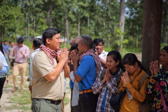 ឯកឧត្តមរដ្ឋមន្រ្តី សាយ សំអាល់ អញ្ជើញពិនិត្យការចិញ្ចឹមជ្រូកកណ្តុរ នៅស្នាក់ការដែនជម្រកសត្វព្រៃភ្នំឱរ៉ាល់