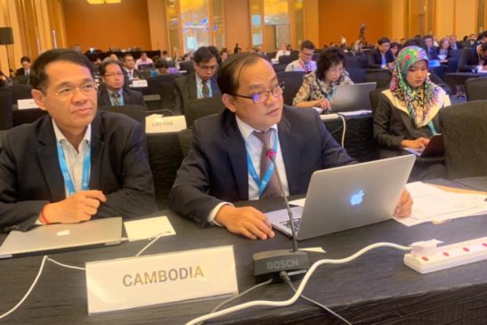 កិច្ចប្រជុំក្រុមឧត្តមមន្ត្រីសម្រាប់វេទិកាលើកទី៣ របស់រដ្ឋមន្ត្រី និងអាជ្ញាធរបរិស្ថានតំបន់អាស៊ី ប៉ាស៊ីហ្វិក