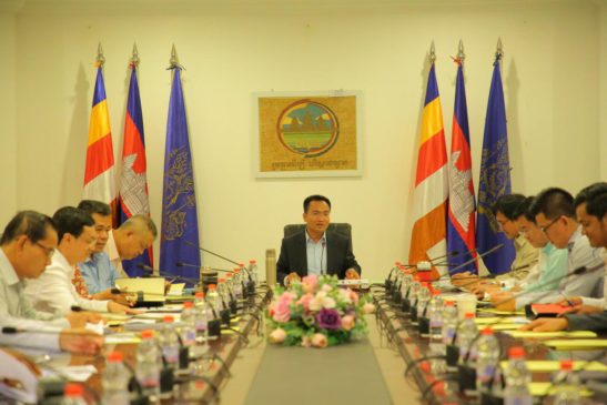 កិច្ចប្រជុំជាលើកដំបូង  ក្រុមការងារសហប្រតិបត្តិការ ផែនការ និងថវិកា (ក.ស.ផ.ថ.)