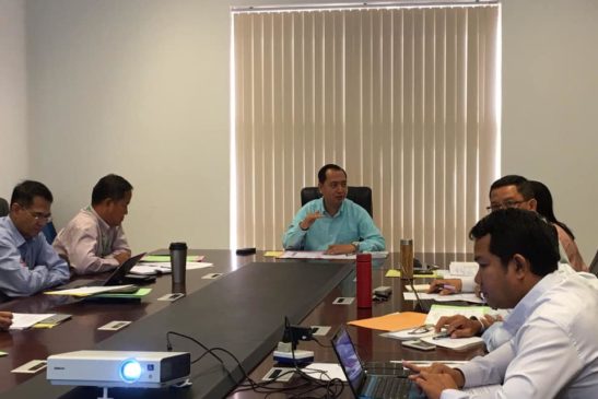 ឯកឧត្តម នេត្រ ភក្រ្តា ដឹកនាំកិច្ចប្រជុំពិនិត្យលើការរៀបចំការប្រកួតវេទិកាយុវជនជជែកពិភាក្សាអំពីបរិស្ថាន ឆ្នាំ២០១៩