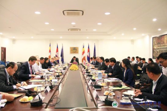 កិច្ចប្រជុំលើកទី១ក្រុមប្រឹក្សាភិបាលប្រតិបត្តិនៃកម្មវិធីសម្ព័ន្ធភាពប្រែប្រួលអាកាសធាតុកម្ពុជាដំណាក់កាលទី៣