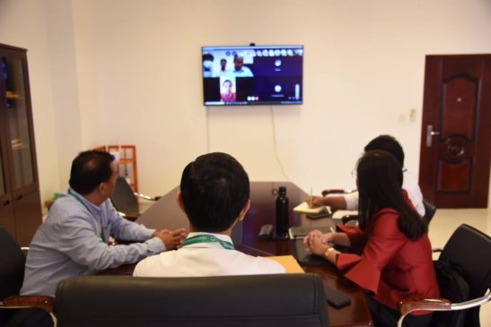 កិច្ចប្រជុំតាមប្រព័ន្ធទំនាក់ទំនងពីចម្ងាយពង្រឹងការអប់រំបរិស្ថាន