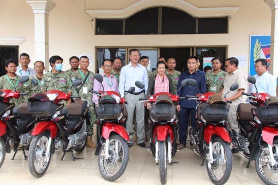 មន្រ្តីឧទ្យានុរក្សទទួលខុសត្រូវខ្ពស់ ក្នុងបុព្វហេតុកិច្ចគាំពារបរិស្ថាន និងការអភិរក្សធនធានធម្មជាតិ