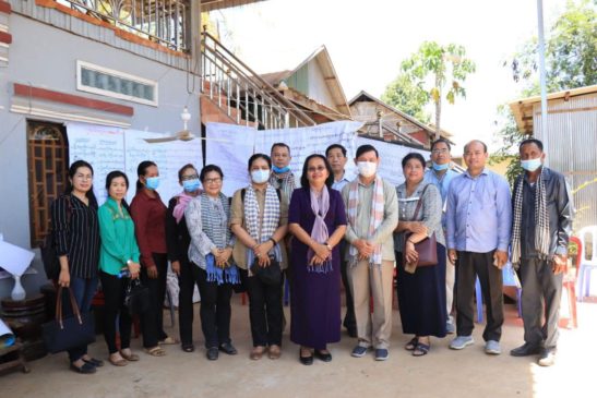 ទស្សនកិច្ចសិក្សារបស់ក្រុមការងារយេនឌ័រ និងស្រ្តី ក្នុងការងារគម្រោងកែលម្អជីវភាពនៃក្រុមកសិករនៅខេត្តកំពង់ធំ និងសៀមរាប