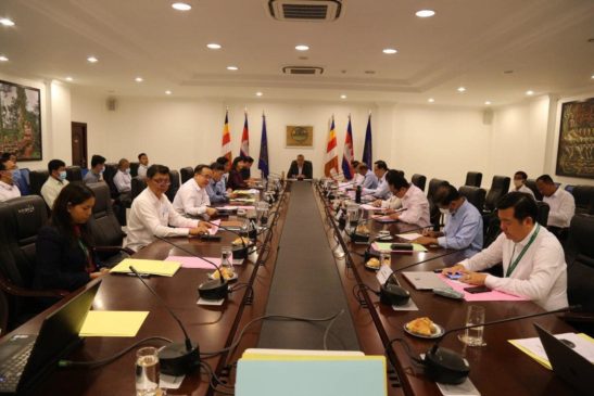 ឯកឧត្ដម ទិន ពន្លក ដឹកនាំកិច្ចប្រជុំស្តីពីការបង់ថ្លៃសេវាកម្មប្រព័ន្ធអេកូឡូស៊ី(PES)