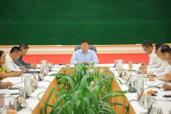 ឯកឧត្តមសាយ សំអាល់ រដ្ឋមន្រ្តីក្រសួងបរិស្ថាន បានដឹកនាំកិច្ចប្រជុំកំរិតថ្នាក់ដឹកនាំ ក្នុងគោលបំណង បែងចែងតួនាទីដឹកនាំថ្មី …