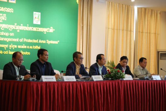 សិក្ខាសាលាស្តីពី«ពង្រឹងការអភិរក្ស និងការគ្រប់គ្រងប្រព័ន្ធតំបន់ការពារធម្មជាតិ»