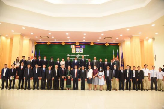 ពិធីចុះហត្ថលេខាកិច្ចព្រមព្រៀងអនុវត្តន៍ «គម្រោងទប់ស្កាត់នឹងសំណល់ប្លាស្ទិកក្នុងសមុទ្រនៅកម្ពុជា»