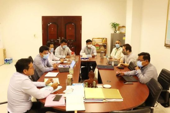 កិច្ចពិភាក្សារវាងក្រុមការងារគម្រោង WB-CSLEP និងទីប្រឹក្សា WB និងក្រុមការងារអគ្គនាយកដ្ឋានសហគមន៍មូលដ្ឋាន