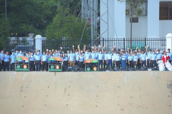 ព្រឹត្តិការណ៍សំអាតអនាម័យបរិស្ថាន ក្រោមប្រធានបទ “យុវជន និងបរិស្ថាន”