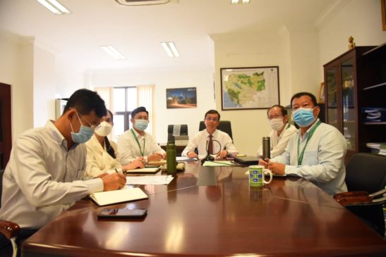 ការរៀបចំគម្រោង“ការលើកកម្ពស់ការគ្រប់គ្រងទឹកក្រោមដីឆ្លងដែនប្រកបដោយចីរភាពរវាងតំបន់ទំនាបទន្លេមេគង្គនៃប្រទេសកម្ពុជា និងដែនដីសណ្តរនៃតំបន់មេគង្គវៀតណាម”