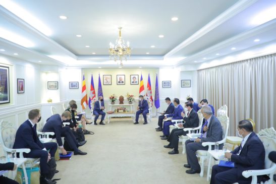 កម្ពុជានិងអង់គ្លេសគូសបញ្ជាក់ពីកិច្ចសហប្រតិបត្តិការល្អ មិត្តភាពនិងភាពជាដៃគូរវាងប្រទេសទាំងពីរ