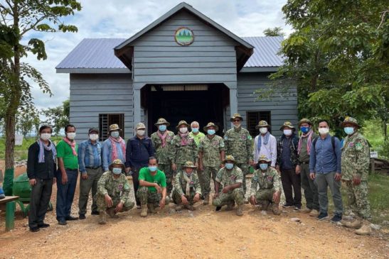 ឯកឧត្ដម សូខន ឬទ្ធីគុណ ពិនិត្យការងារអភិរក្សក្នុងដែនជម្រកសត្វព្រៃសង្ឃរុក្ខាវ័ន