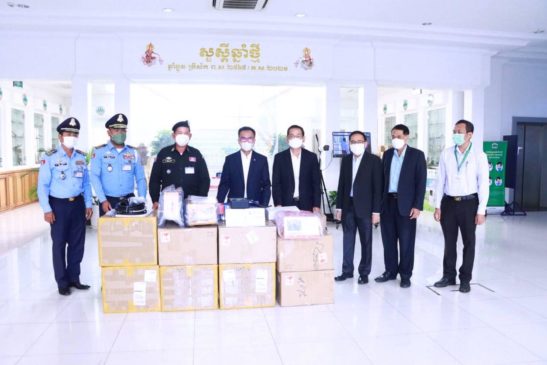 ពិធីប្រគល់-ទទួលឧបករណ៍វាស់កម្រិតបញ្ចេញឧស្ម័ន ពីយានយន្តនិង ឧបករណ៍វាស់កម្រិតសំឡេង