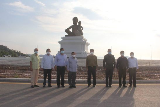 សម្តេចវិបុលសេនាភក្តី សាយ ឈុំ បានអញ្ជើញចុះពិនិត្យវឌ្ឍនភាពនៃការអភិវឌ្ឍខេត្តព្រះសីហនុ