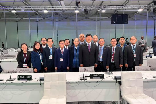 រដ្ឋមន្ត្រីបរិស្ថាន៖ ក្នុងនាមជាប្រទេសបញ្ចេញឧស្មនផ្ទះកញ្ចក់តិចតួច តែកម្ពុជាបានបង្ហាញពីការប្តេជ្ញាចិត្តខ្ពស់ក្នុ្ងងការដោះស្រាយការប្រែប្រួលអាកាសធាតុ