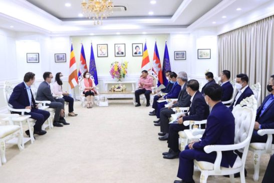 ជំនួបពិភាក្សាការងារជាមួយលោកស្រី អាលីសា ឆែកគ័រ Alissar Chaker នាយកប្រចាំប្រទេសថ្មីរបស់កម្មវិធីអភិវឌ្ឍន៍សហប្រជាជាតិ UNDP នៅកម្ពុជា