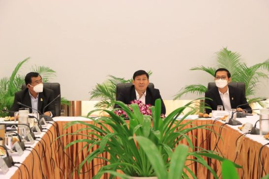 កិច្ចប្រជុំអន្តរក្រសួង ដែលដឹកនាំដោយ ឯកឧត្តម សាយ សំអាល់ រដ្ឋមន្ត្រីក្រសួងបរិស្ថាន