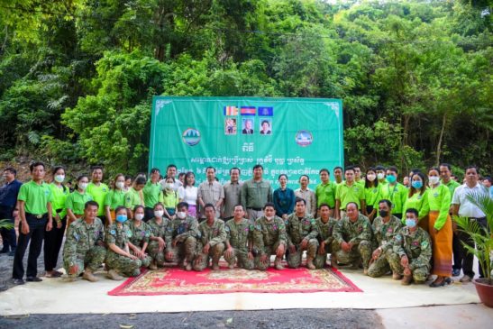 ពិធី សម្ពោធដាក់ឱ្យប្រើប្រាស់ ផ្លូវ «រុក្ខវិថីបុប្ជាប្រសិទ្ធ» ប្រវែង ៦គីឡូម៉ែត្រស្ថិតនៅភ្នំកែបធំនៃឧទ្យានជាតិកែបជាផ្លូវការ