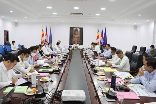 ឯកឧត្តម សៅ សុភាព ដឹកនាំកិច្ចប្រជុំពិភាក្សាលើការងារសហប្រតិបត្តិការក្រសួងបរិស្ថាន