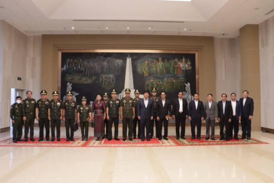 ឯកឧត្តម សាយ សំអាល់ រដ្ឋមន្រ្តីក្រសួងបរិស្ថាន បានញ្ជើញថ្លែងបាឋកថា ស្ដីពី ការគ្រប់គ្រងបរិស្ថាននិងធនធានធម្មជាតិនៅកម្ពុជា ជូនដល់សិក្ខាកាមនៃក្រសួងការពារជាតិ