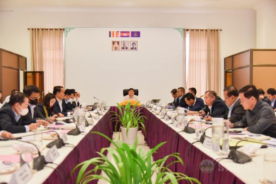 កិច្ចប្រជុំអន្តរក្រសួងស្ដីពី “ការពង្រឹងប្រសិទ្ធភាពការគ្រប់គ្រងសំរាម សំណល់រឹងទីប្រជុំជន”