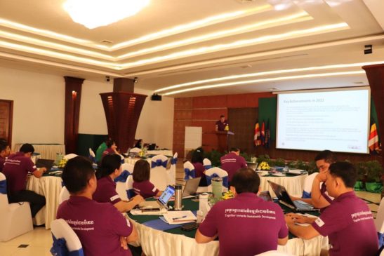 សិក្ខាសាលាវិបស្សនារបស់កម្មវិធីសម្ព័ន្ធភាពប្រែប្រួលអាកាសធាតុកម្ពុជាដំណាក់កាលទី៣ (CCCA3)