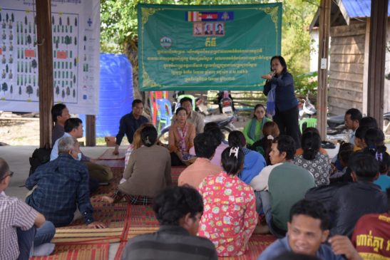 ពិធីប្រកាសបើកគម្រោង«លើកកម្ពស់សេដ្ឋកិច្ចមូលដ្ឋានតាមរយៈការអនុវត្តកសិរុក្ខកម្ម និងក្សេតបរិស្ថាន»ជាផ្លូវការនៅស្រុកក្រវាញ ខេត្តពោធិ៍សាត់