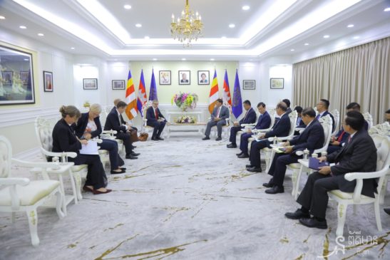 ឯកឧត្តម សាយ សំអាល់ រដ្ឋមន្រ្តីក្រសួងបរិស្ថាន បានអនុញ្ញាតជួបអង្គរដ្ឋទូតដាណឺម៉ាក ព្រមទាំងគណៈប្រតិភូនៃប្រទេសNordic (ប្រទេសដាណឺម៉ាក ប្រទេសហ្វាំងឡង់ និងប្រទេសន័រវែស)