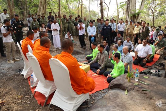 កម្មវិធីបោះជំរំ និងបំបួសដើមឈើ ក្រោមប្រធានបទ «ក្តីស្រឡាញ់ធនធានធម្មជាតិ និងជីវៈចម្រុះ» បានរៀបចំឡើងនៅតំបន់បេតិកភណ្ឌធម្មជាតិ “ភ្នំត្បែង»